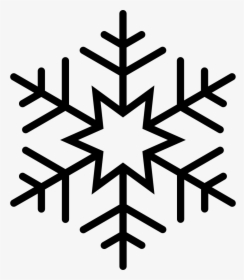 Outline Of Snowflake , Png Download - Snowflake Vector Icon Png, Transparent Png, Free Download