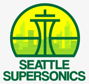 Seattle Supersonics Graphic Design And Illustration - Seattle Supersonics, HD Png Download, Free Download