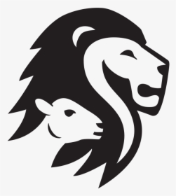 Lion And The Lamb Logo- - Lion And Lamb Png, Transparent Png, Free Download
