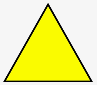 Yellow Triangle Transparent Background, HD Png Download, Free Download