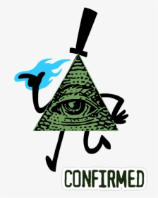 Illuminati Confirmed Png - Bill Cipher Illuminati, Transparent Png, Free Download