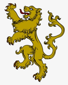 Coat Of Arms Lion Png - Lion Coat Of Arms Symbol, Transparent Png, Free Download
