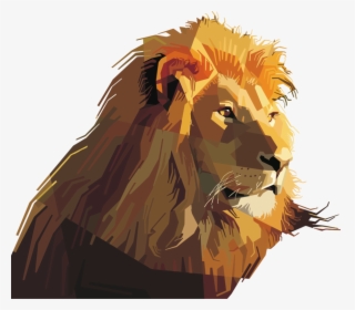 Wildlife,big Cats,roar - Lion King Wallpaper Vector, HD Png Download, Free Download
