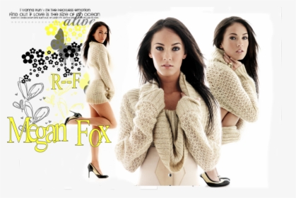 Posted Image - Megan Fox White Background, HD Png Download, Free Download