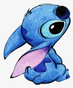#stich #disney #liloandstitch #love #art #tumblr #freetoedit - Cute Stitch Drawing Easy, HD Png Download, Free Download