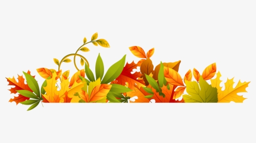 Seasonal Fall Borders Clipart - Autumn Png, Transparent Png, Free Download