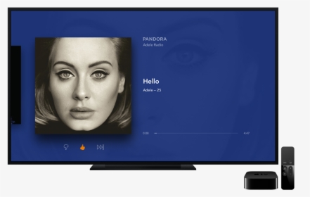 Transparent Pandora Radio Png - Now Playing Apple Tv, Png Download, Free Download