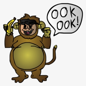 Monkey Ook Ook, HD Png Download, Free Download