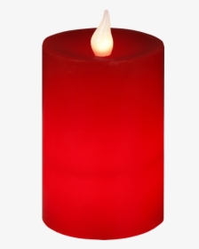 Led Pillar Candle Flame - Advent Candle, HD Png Download, Free Download