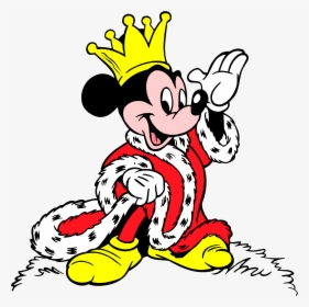 Mickey Rei Png - Mickey Mouse Rey Para Colorear, Transparent Png, Free Download