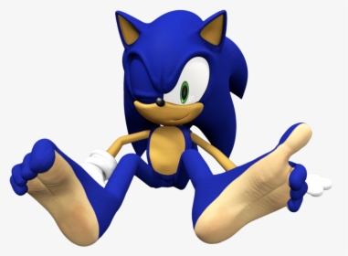 Sonic The Hedgehog Barefoot, HD Png Download, Free Download