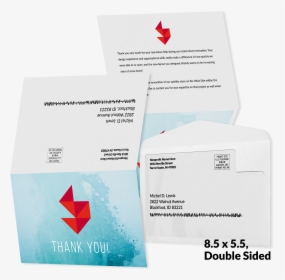 4 1/4 X 5 1/2 Flat Notecard - Direct Mail Envelope, HD Png Download, Free Download