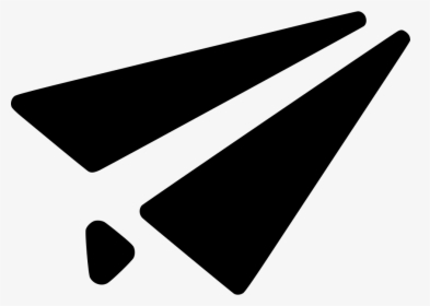 Sent Send Plane Paper - Envelope Plane Mail Png, Transparent Png, Free Download