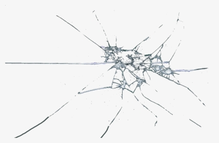 Damage Glass Png High-quality Image - Transparent Background Glass Crack Png, Png Download, Free Download