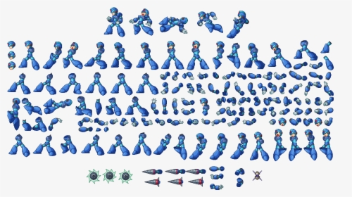 Transparent Ness Sprite Png - Mega Man X4 X Sprites, Png Download, Free Download