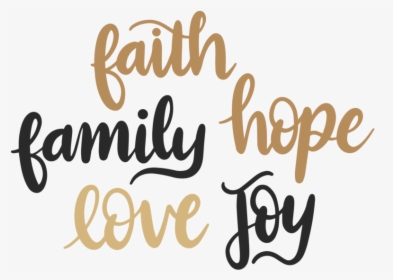 Clip Art Royalty Free Library Hope Love Digital Download - Calligraphy, HD Png Download, Free Download