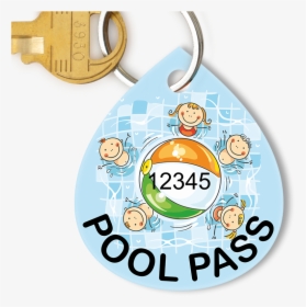 Pool Pass In Water Drop Shape, Kids Pool Ball Clipart - Swimming Pool, HD Png Download, Free Download