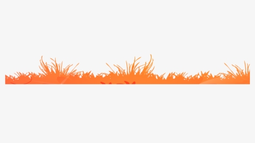Clip Art Orange Grass - Illustration, HD Png Download, Free Download