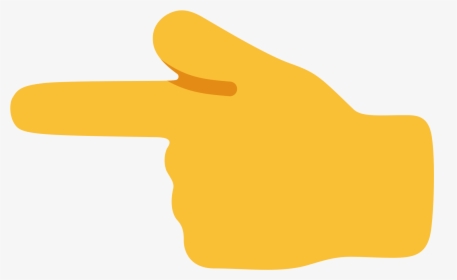 File - Emoji U1f448 - Svg - Pointing Finger Emoji Png - Hand Emoji Transparent Background, Png Download, Free Download