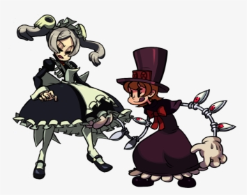 Skullgirls Marie And Peacock, HD Png Download, Free Download