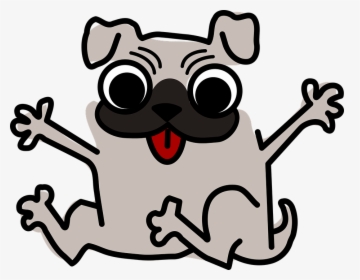 Dog, Ideas, Pug - Doggie Clip Art, HD Png Download, Free Download