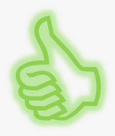 Thumb Up Green - Thumbs Up Symbol, HD Png Download, Free Download