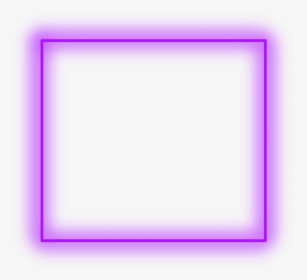 #sticker #neon #square #purple #freetoedit #frame #border - Circle, HD Png Download, Free Download