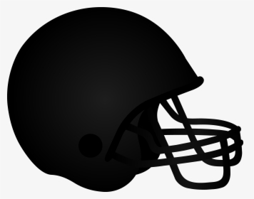 Black Football Helmet - Football Helmet Clipart, HD Png Download, Free Download