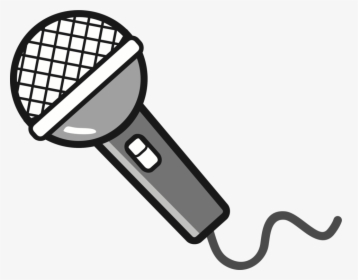 Microphone,sports Equipment,line - Mic Clipart, HD Png Download, Free Download