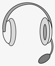 Headphones Headset Microphone Clipart Transparent Png - Headset Clipart, Png Download, Free Download