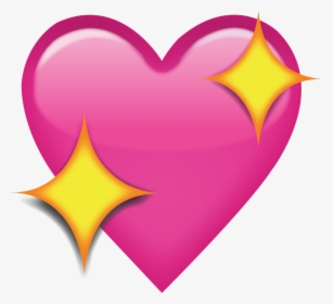 Pink Heart Emoji Png, Transparent Png, Free Download