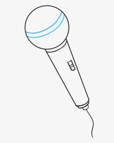 Clip Art Drawing Of A Microphone - Microphone Drawings Easy, HD Png Download, Free Download