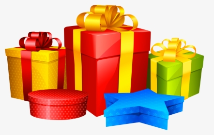 Christmas Present Clipart Png - Transparent Background Birthday Gift Png, Png Download, Free Download