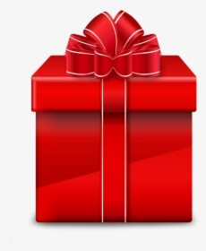 Gift, Red Gift, Christmas Gift, Christmas, Holidays - صور هدايا متحركة, HD Png Download, Free Download