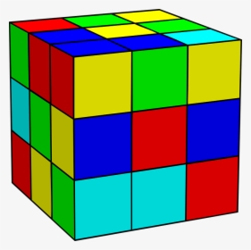 Neon Rubik S Cube Png Transparent Png Kindpng