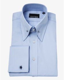 Blue Pin Collar Shirt, HD Png Download, Free Download