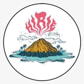 Volcano Enamel Pin - Illustration, HD Png Download, Free Download