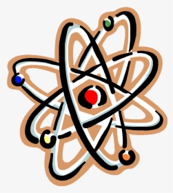 The Nucleus Is The Tiny Positive Core Of The Atom Which - Physical Science Clip Art, HD Png Download, Free Download