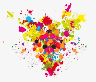 Colorful Vector Explosion - Explosion Of Colored Png, Transparent Png, Free Download