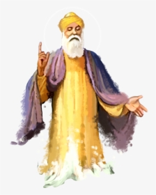 Guru Nanak Devi Ji Png Clipart - Guru Nanak Dev Ji Png, Transparent Png, Free Download