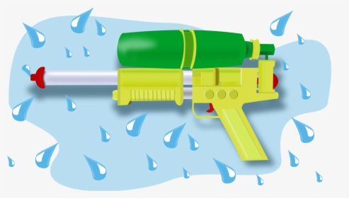 Transparent Rifle Clipart - Water Gun Clipart, HD Png Download, Free Download