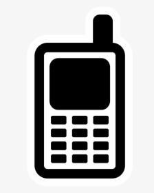 Mobile Clipart Images Downloa - Mobile Telephone Icon Png, Transparent Png, Free Download