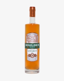 Boulder Ginskey Barrel Aged Gin - Bottle, HD Png Download, Free Download