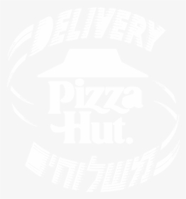 Pizza Hut Israel Logo Black And White - Illustration, HD Png Download, Free Download