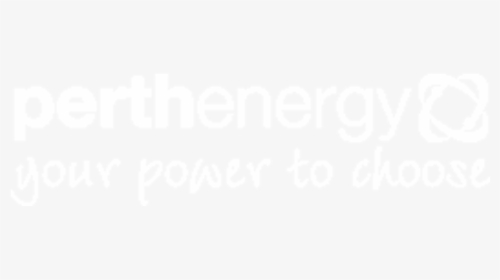 Provider Perth Energy - Johns Hopkins White Logo, HD Png Download, Free Download