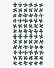 Sprite Sheet Space Ship , Png Download - Top Down Spaceship Sprite, Transparent Png, Free Download