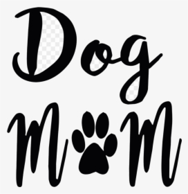 Dog Print Mom Paw Clipart Transparent Png - Transparent Car Dog Mom Decal, Png Download, Free Download