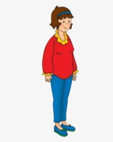 Transparent Mom Clip Art - Caillou Mom Png, Png Download, Free Download