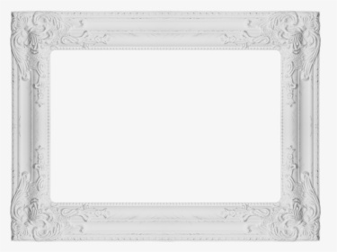 White Frame Wide Edge - Picture Frame, HD Png Download, Free Download