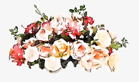 Watercolor Flower Paintings Wallpaper Gardening Flower - Watercolor Painting Flowers Png, Transparent Png, Free Download